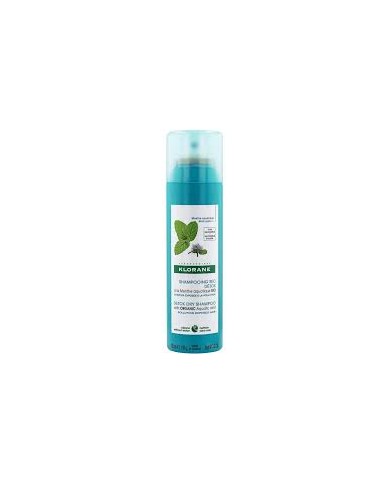 KLORANE Shampoing sec à la Menthe aquatique BIO Spray de 150 ml KLORANE Shampoing sec à la Menthe aquatique BIO Spray de 150 ml