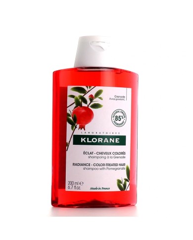 KLORANE Shampoing à la Grenade Flacon de 400 ml KLORANE Shampoing à la Grenade Flacon de 400 ml