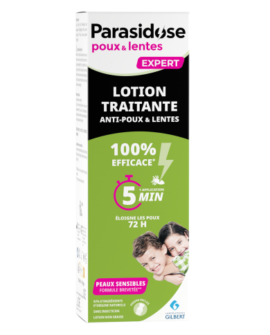 PARASIDOSE Lotion traitante Poux Lentes Tube de 100ml PARASIDOSE Lotion traitante Poux Lentes Tube de 100ml