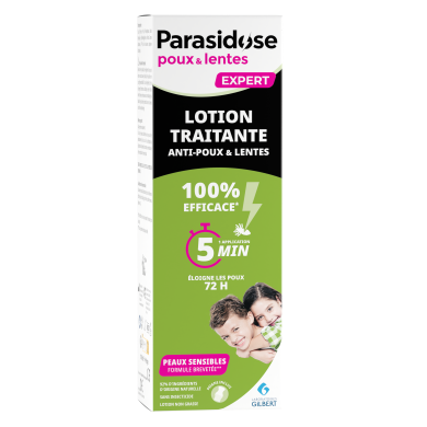 PARASIDOSE Lotion traitante Poux Lentes Tube de 100ml PARASIDOSE Lotion traitante Poux Lentes Tube de 100ml