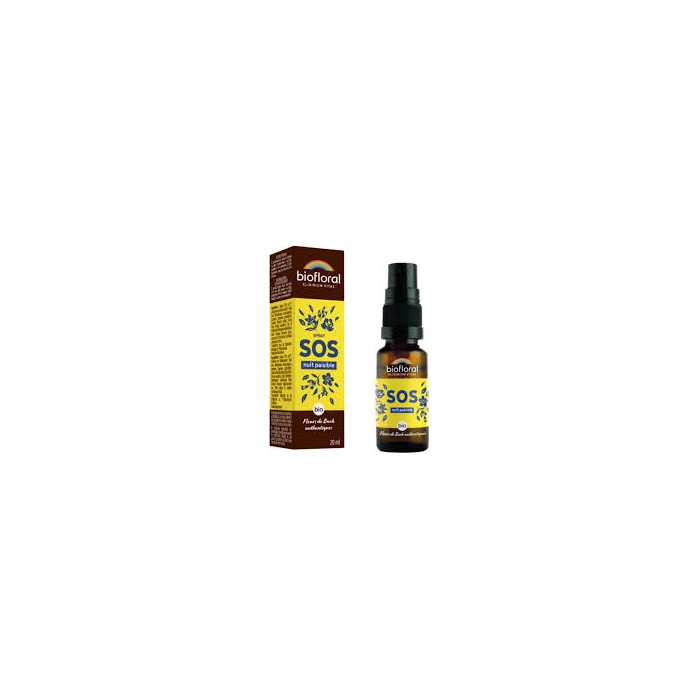 BIOFLORAL Fleur de Bach SOS Secours Nuit Paisible - Bio