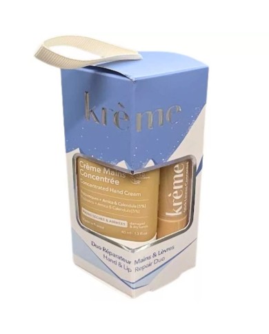 Krème Coffret Duo Réparateur Mains Lèvres Krème Coffret Duo Réparateur Mains Lèvres