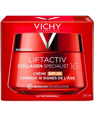VICHY LIFTACTIV Collagen specialist 16  Creme SPF 50 Pot de 50 ml VICHY LIFTACTIV Collagen specialist 16  Creme SPF 50 Pot de 50 ml