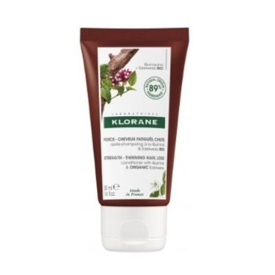 klorane ANTICHUTE Après-shampoing fortifiant et stimulant à la Quinine  Tube de 50 ml klorane ANTICHUTE Après-shampoing fortifiant et stimulant à la Quinine  Tube de 50 ml