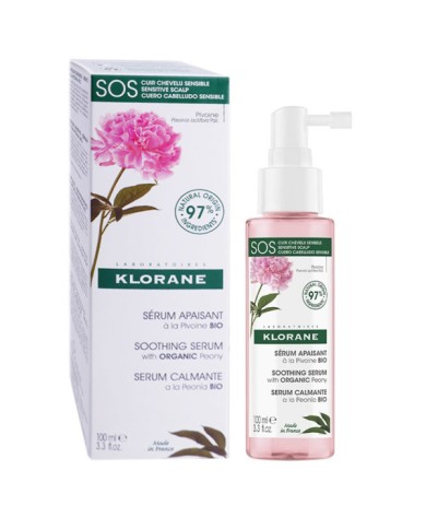 KLORANE CAPILLAIRE Sérum apaisant à LA PIVOINE BIO Spray de 100 ml KLORANE CAPILLAIRE Sérum apaisant à LA PIVOINE BIO Spray de 100 ml