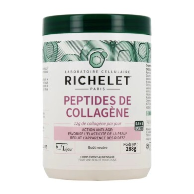 Richelet Peptides de Collagène Boite de 88 Grammes Richelet Peptides de Collagène Boite de 88 Grammes