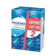 PHYSIOMER Solution nasale Adulte/enfant Lot de 2 Flacons de 135ml PHYSIOMER Solution nasale Adulte/enfant Lot de 2 Flacons de 135ml