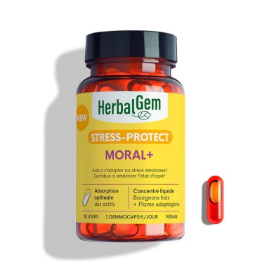 HERBALGEM Complexes de bourgeons  Moral+ pour Stress et sommeil