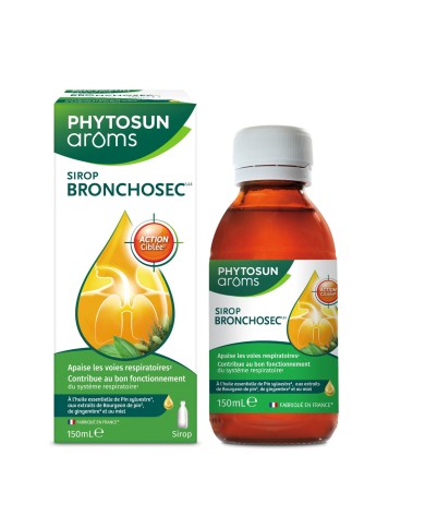 PHYTOSUN AROMS Sirop BRONCHOSEC Flacon de 150 ml