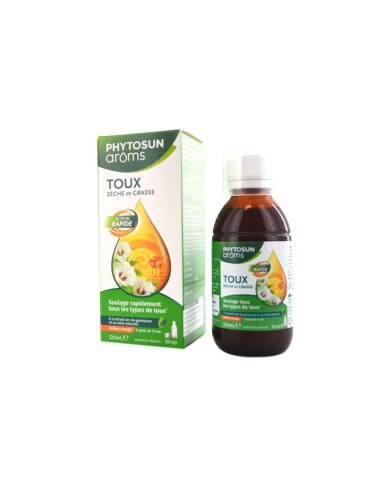 PHYTOSUN AROMS Sirop toux sèche et grasse Flacon de 120 ml