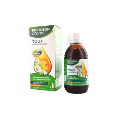 PHYTOSUN AROMS Sirop toux sèche et grasse Flacon de 120 ml