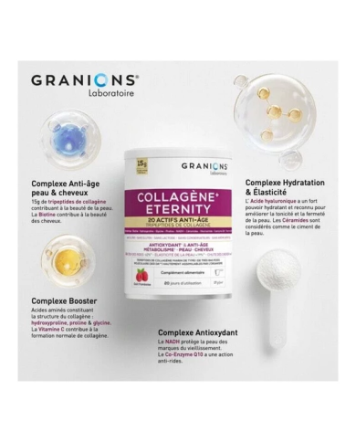 Granions COLLAGÈNE+ ÉTERNITY - Complexe Anti-Âge Global, 343g