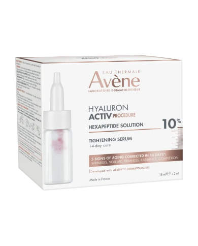 Avène HYALURON ACTIV PROCEDURE - Sérum Tenseur Visage - Peaux Matures Cure de 14 jours 18ml + 2ml
