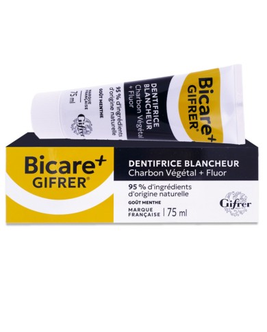 BICARE + DENTIFRICE BLANCHISSANT au Tube de 75ML