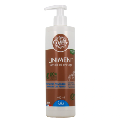 GIFRER Liniment Oléo-calcaire Flacon pompe de 400 ml