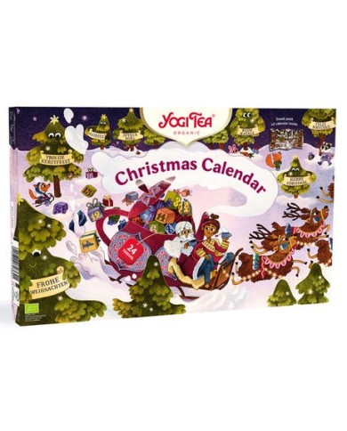 YOGI TEA Calendrier de l'avent 24 sachets de thé BIO