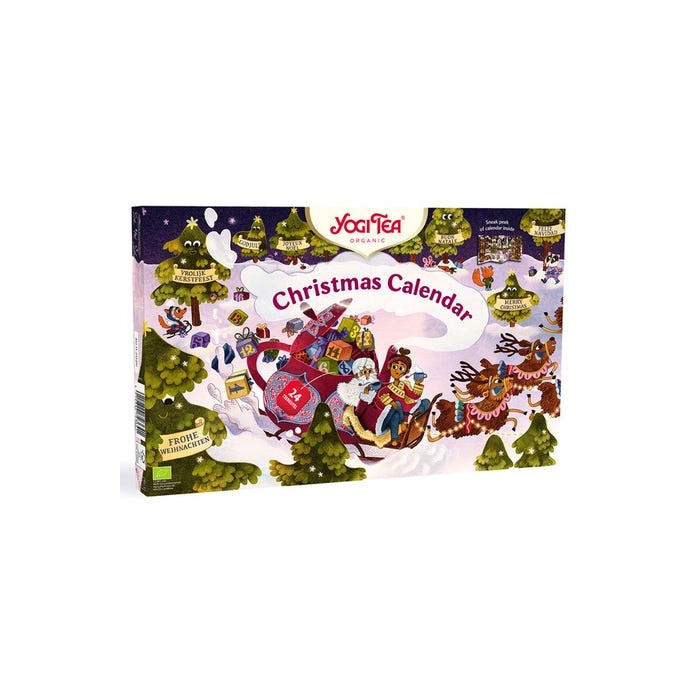 YOGI TEA Calendrier de l'avent 24 sachets de thé BIO