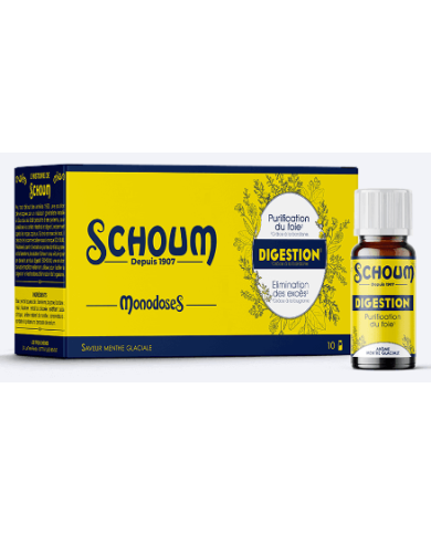 3 Chênes Schoum Digestion Solutions buvables Boite de 10 monodoses de 15ml