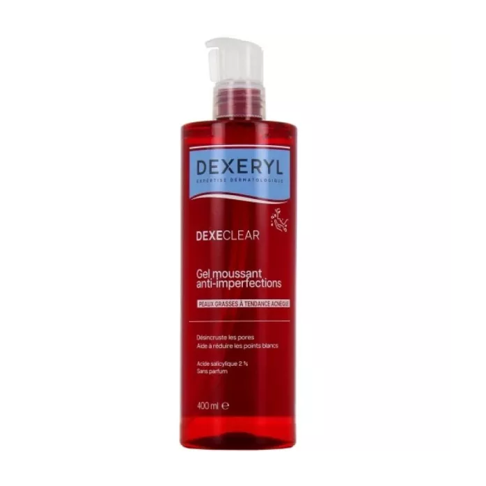 DEXERYL DEXECLEAR Gel moussant anti-imperfections Flacon pompe de 400ML