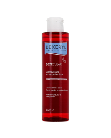 DEXERYL DEXECLEAR Gel moussant anti-imperfections Flacon de 200ML