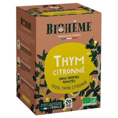 Biohême Tisane thym Boite de 20 sachets de 1,5g