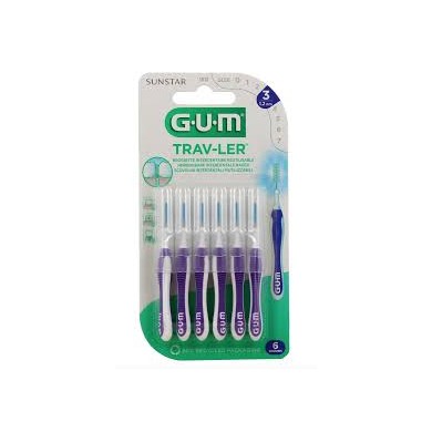 GUM TRAV-LER Brossette interdentaire 1.2 mm