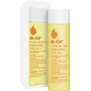 BI-OIL Huile de soin naturelle Flacon de 200 ml
