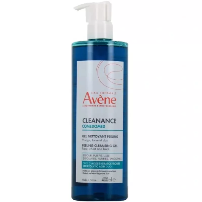 AVENE Cleanance Comedomed Gel Nettoyant Peeling Flacon pompe de 400 ml