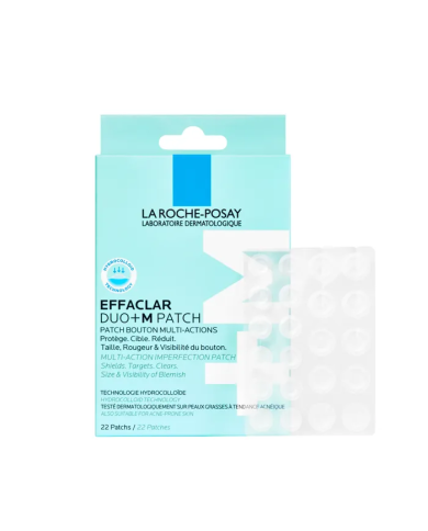 La Roche-Posay EFFACLAR DUO+M - Patch Bouton Multi-Actions Boite de 22 Patchs
