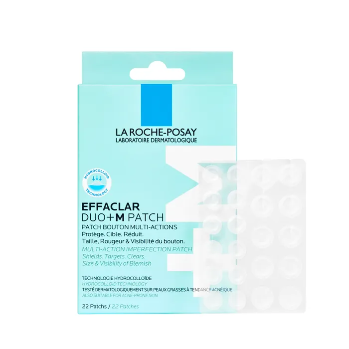 La Roche-Posay EFFACLAR DUO+M - Patch Bouton Multi-Actions Boite de 22 Patchs