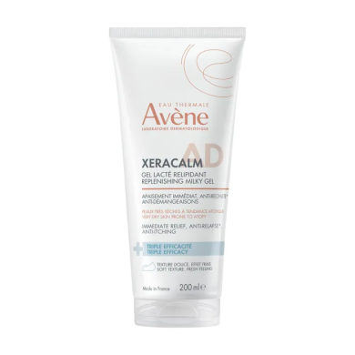 AVENE XERACALM AD Gel Lacté Relipidant Tube de 200 ml