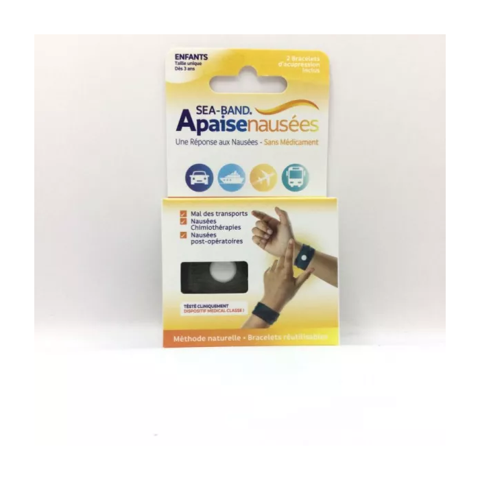 SEA BAND Bracelet anti nausées pour enfants