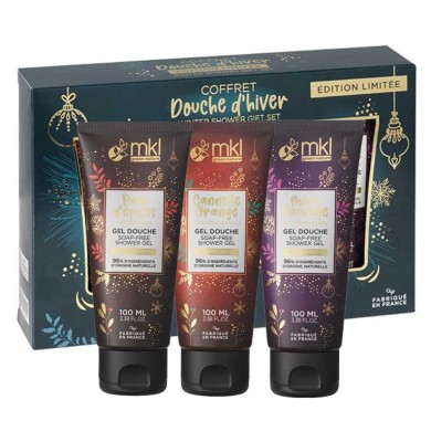 MKL Coffret Douche d'Hiver Edition limitée 3 x 100 ml