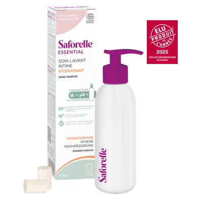 SAFORELLE Soin Lavant Intime Hydratant Kit de Démarrage
