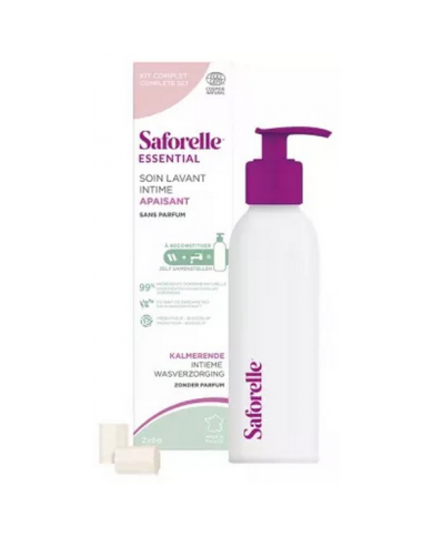 SAFORELLE Soin Lavant Intime APAISANT Kit de Démarrage