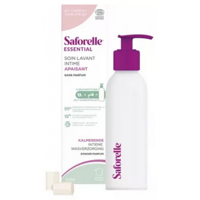 SAFORELLE Soin Lavant Intime APAISANT Kit de Démarrage