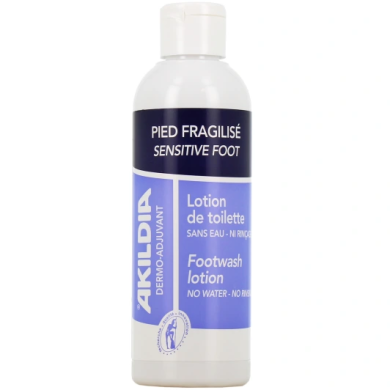 Akildia Lotion de Toilette Pied Fragilisé Flacon de 200 ml