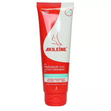 Akileine Gel fraîcheur vive Tube de 125ml