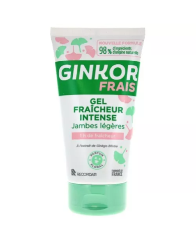 GINKOR FRAIS Gel fraîcheur pour les jambes Tube de 150 ml