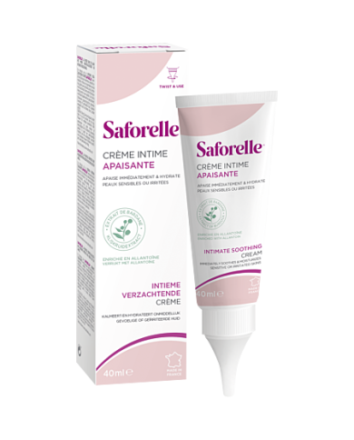 SAFORELLE Crème intime apaisante Tube de 40 ml
