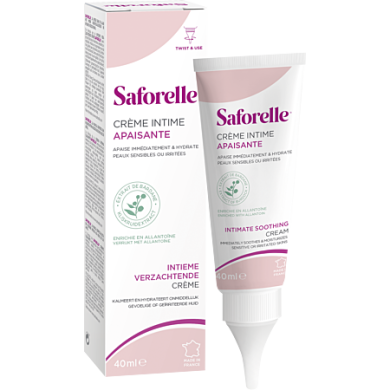 SAFORELLE Crème intime apaisante Tube de 40 ml