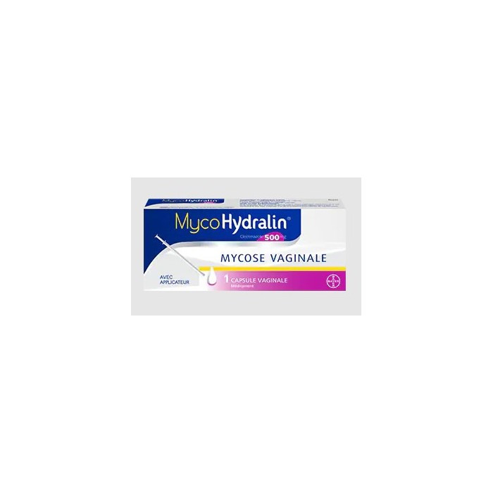 MYCOHYDRALIN Comprimé vaginal pour mycose Boite de 1