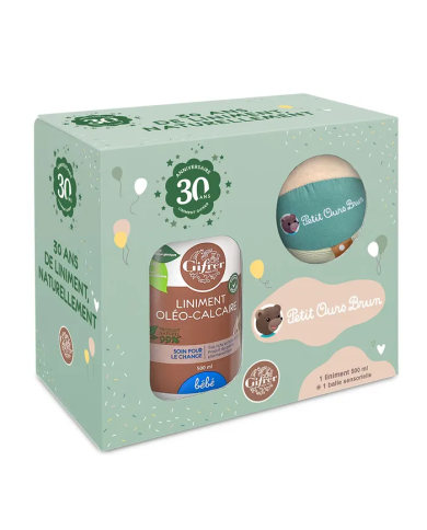 Gifrer Coffret Liniment Oléo-Calcaire + Balle Sensorielle