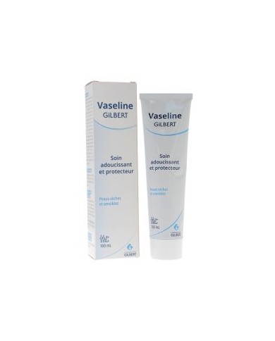 GILBERT VASELINE Soin Adoucissant et Protecteur Tube de 100ml