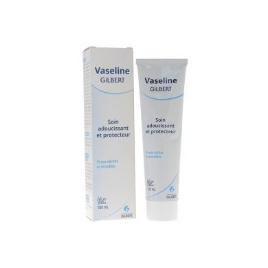 GILBERT VASELINE Soin Adoucissant et Protecteur Tube de 100ml