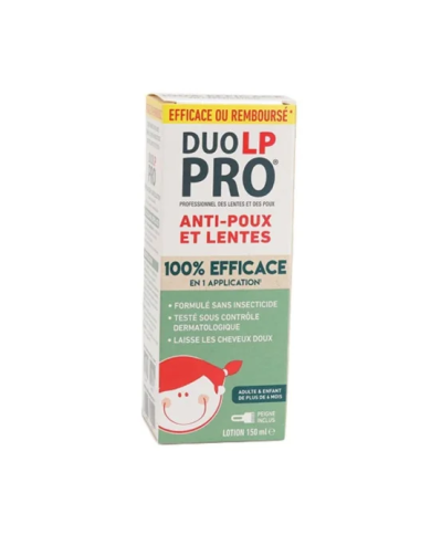 DUO LP PRO Lotion de 150 ml + 1 peigne fin