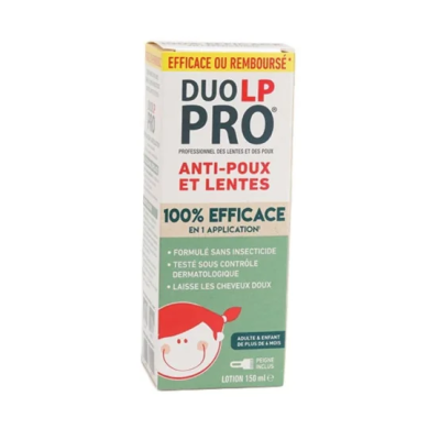 DUO LP PRO Lotion de 150 ml + 1 peigne fin