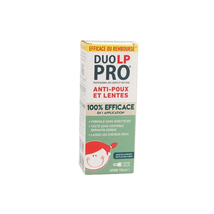 DUO LP PRO Lotion de 150 ml + 1 peigne fin