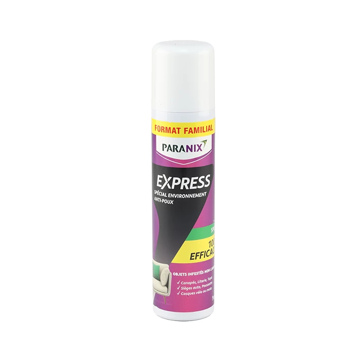 PARANIX EXTRA FORT Spray de 150 ml anti poux spécial environnement