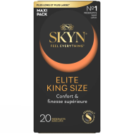 MANIX Skyn ELITE King Size ( Grante taille) Boite de 20 préservatifs sans latex